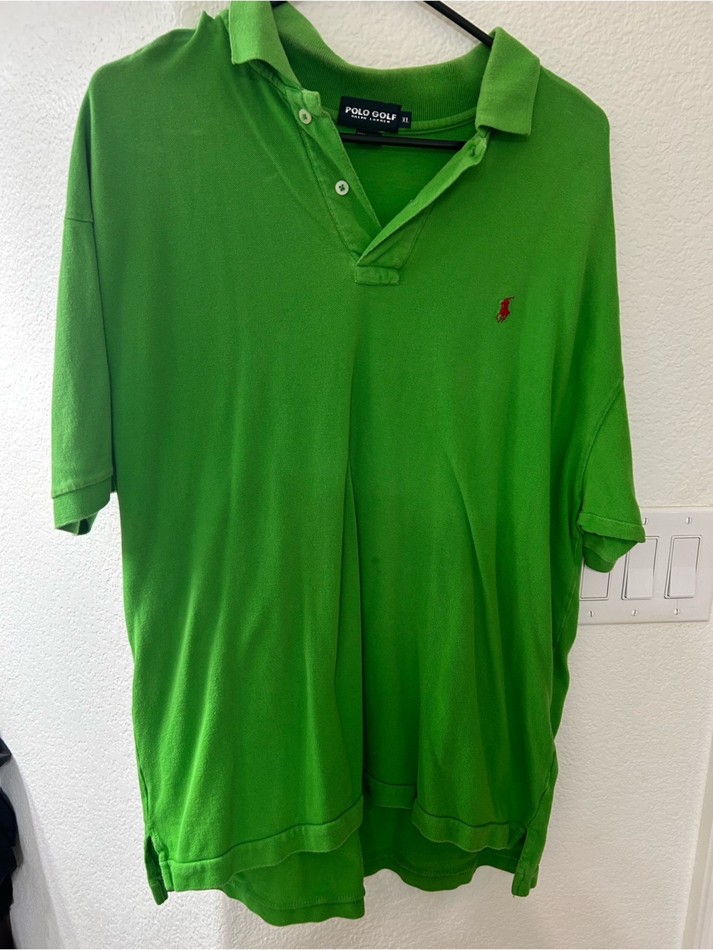 Men's XL Polo Golf Ralph Lauren Green Polo Shirt